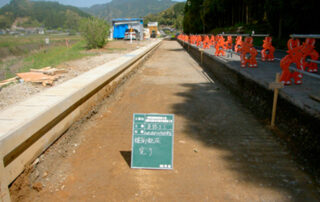 【平成29年度】一般県道鵜殿熊野線（大里）道路交通安全対策（歩道整備）工事
